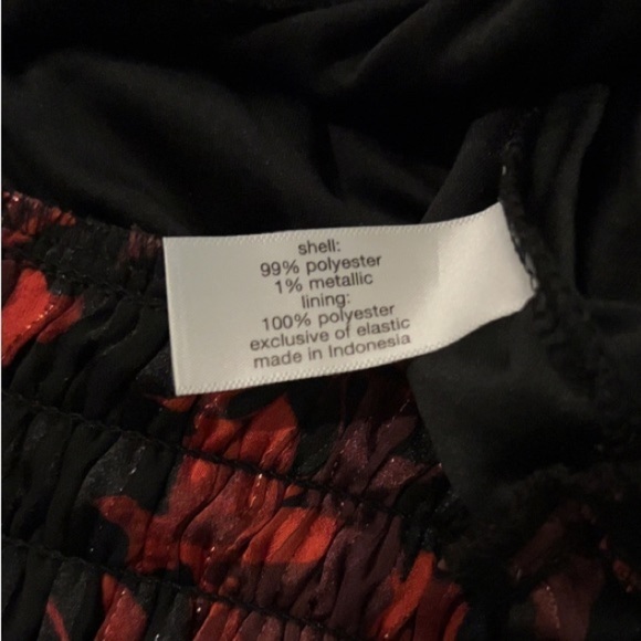 Lane Bryant Floral Blouse Size 16 - Picture 7 of 10